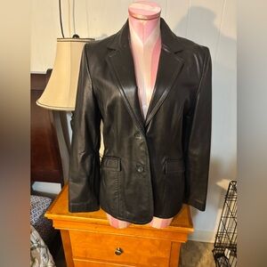JLC NEW YORKK LEATHER JACKET, Pre owned